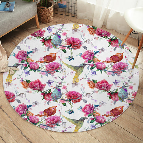 Image of Humming Bird SW2240 Round Rug