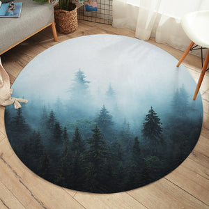 Foggy Forest SW2422 Round Rug