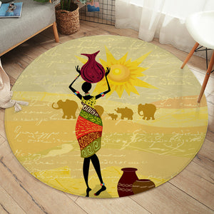 Desert Water Trail SW1995 Round Rug