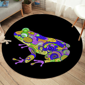 Stylized Toad SW1998 Round Rug