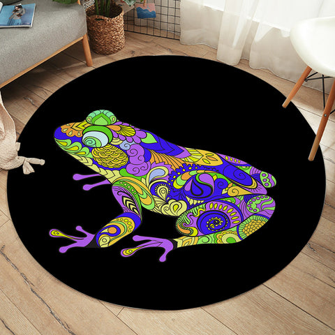 Image of Stylized Toad SW1998 Round Rug