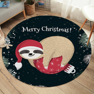 SantaSloth SW2416 Round Rug