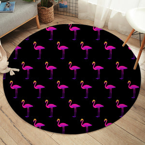 Flamingo Pattern SW1751 Round Rug