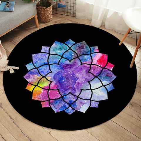 Image of Nebula Mandala SW1638 Round Rug