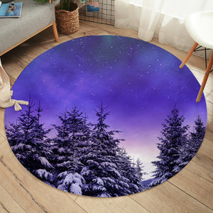 Starry Night SW1741 Round Rug