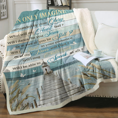 Image of I Can Only Imagine SWMT9814 Fleece Blanket