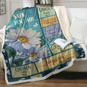 Say You Are SWMT9813 Fleece Blanket