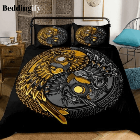 Image of Exotic Floral Bohemian Totem Bedding Set - Beddingify