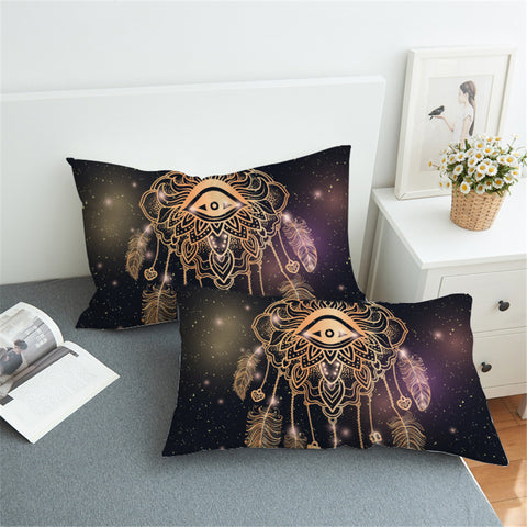 Image of Universal Dream Catcher Cosmic Pillowcase