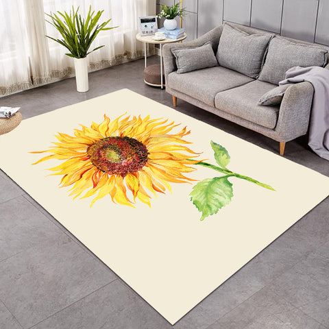 Image of Lone Sunflower SW1098 Rug