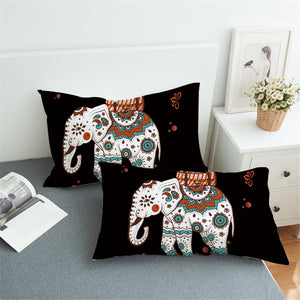 Christmassy Elephant Pillowcase