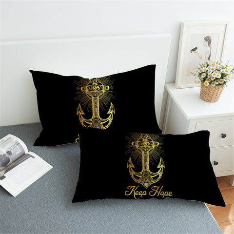 Image of Keep Hope Anchor Pillowcase