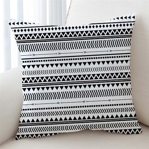 Image of Aztec Lines Cushion Cover - Beddingify
