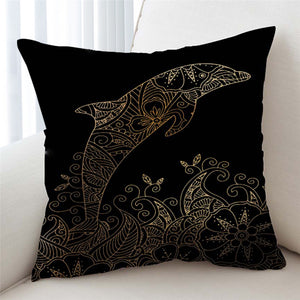 Regal Dolphin Cushion Cover - Beddingify