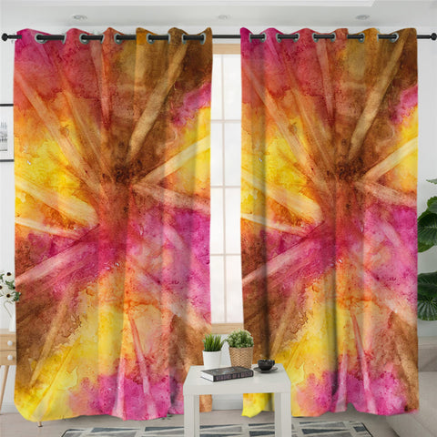 Image of Dusty Colorblend 2 Panel Curtains