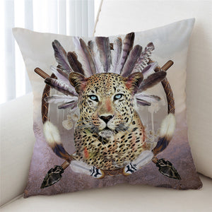 Tribal Leopard Cushion Cover - Beddingify