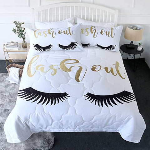 Image of 4 Pieces Lash Out Comforter Set - Beddingify