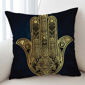 Holy Stylized Hand Cushion Cover - Beddingify