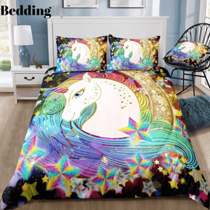 Sparkling Unicorn Bedding Set - Beddingify