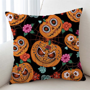 Stylized Pumpkins Cushion Cover - Beddingify