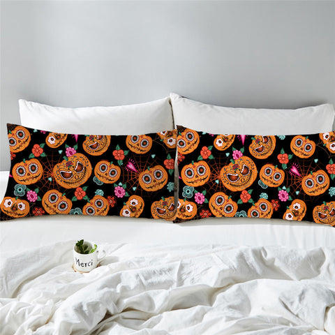 Image of Spooky Pumpkin Pillowcase