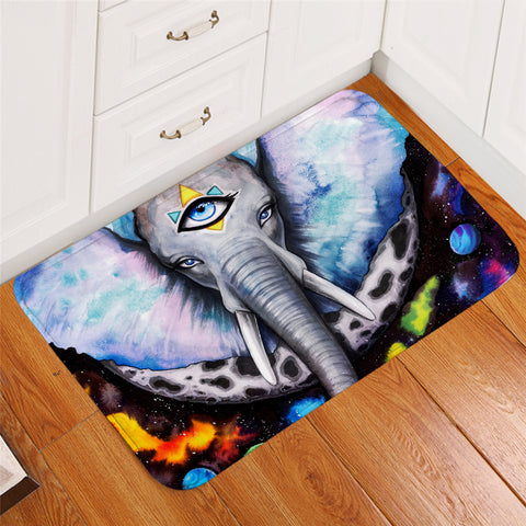 Image of Holy Elephant Door Mat