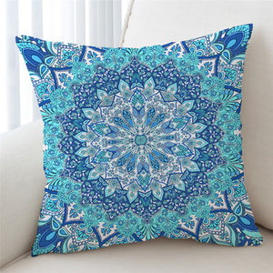 Cold Color  Mandala Cushion Cover - Beddingify