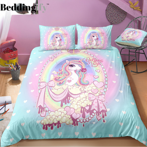 Unicorn Princess Bedding Set - Beddingify