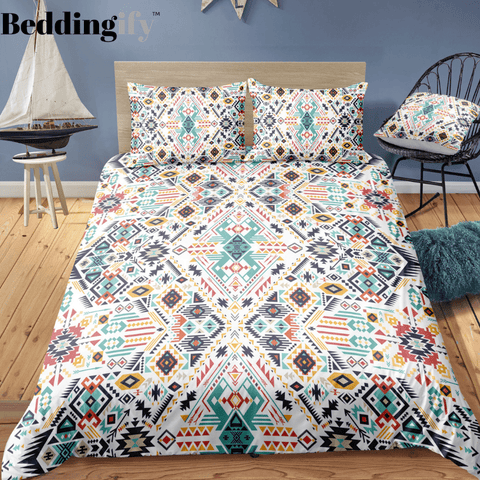 Image of Indian inspired - Chippewa Aztec Bedding Set - Beddingify