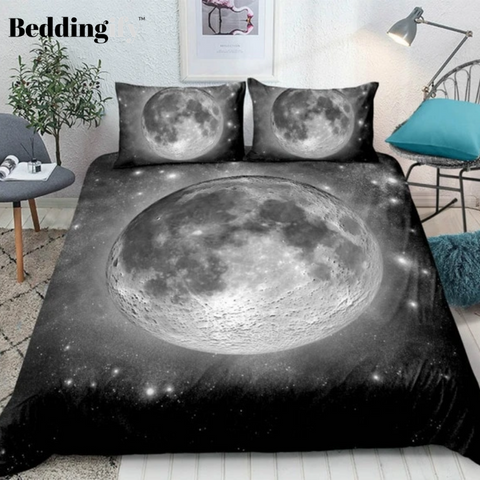 Image of Moon Universe Bedding Set - Beddingify