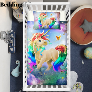 Magical Unicorn Crib Bedding Set - Beddingify