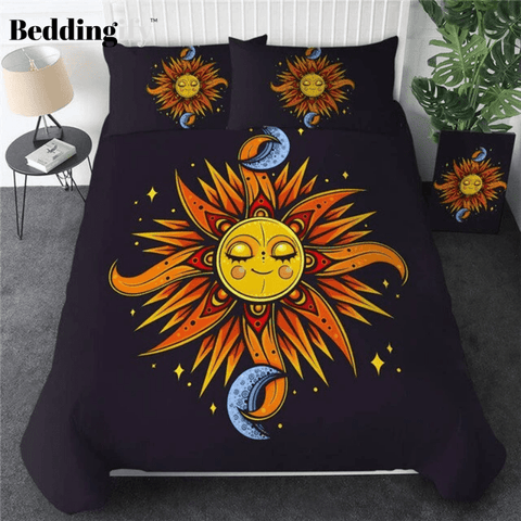 Image of Sun and Moon Luxury Bedding Set - Beddingify