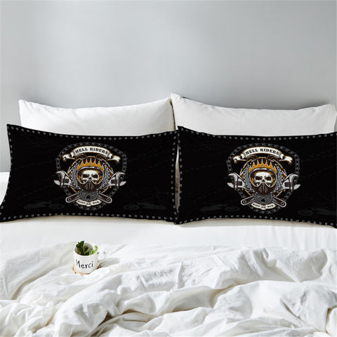 Image of Hell Rider Clockwork Pillowcase