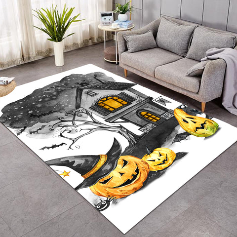 Image of Halloween Castle Guards SW1101 Rug