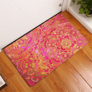 Regal Mandala Pink Door Mat