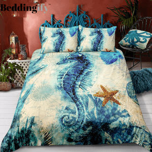 Sea Horse Bedding Set - Beddingify