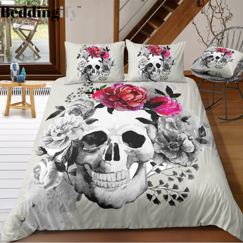Image of D5 Skull Bedding Set - Beddingify