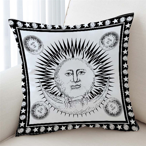 Image of Mayan Sun Cushion Cover - Beddingify