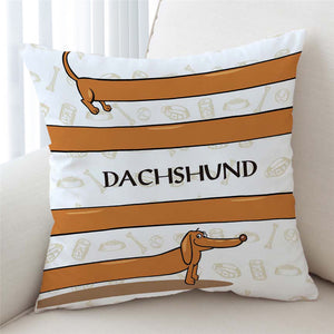 Dachshund Line Cushion Cover - Beddingify