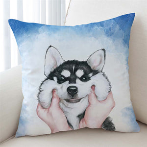 Pinched Husky Cushion Cover - Beddingify