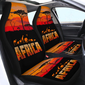 Africa SWQT0852 Car Seat Covers