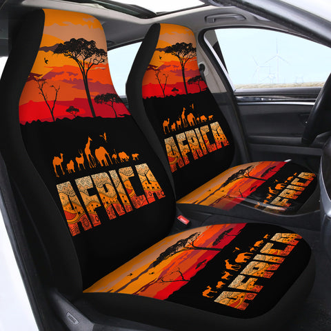 Image of Africa SWQT0852 Car Seat Covers