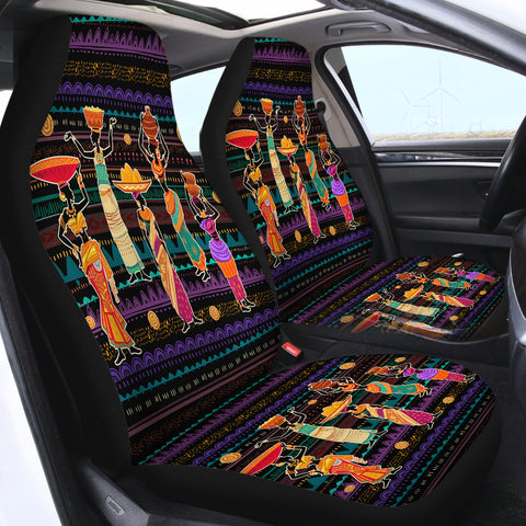 Image of Africa Women SWQT0878 Car Seat Covers