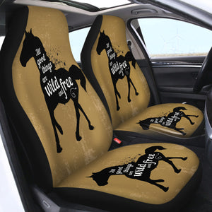 All Good Thing Are Wild And Free SWQT2532 Car Seat Covers