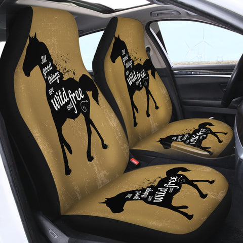 Image of All Good Thing Are Wild And Free SWQT2532 Car Seat Covers
