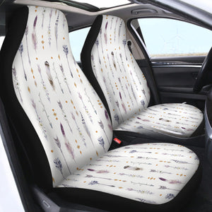 Arrow Feathers SWQT1096 Car Seat Covers
