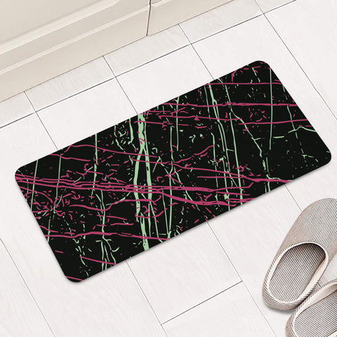 Image of Green Ash & Raspberry Sorbet Rectangular Doormat