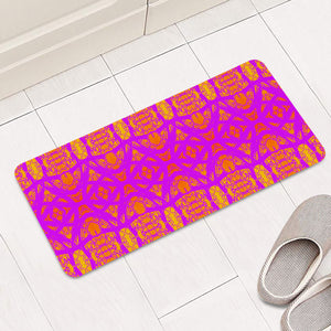 Purple Rectangular Doormat