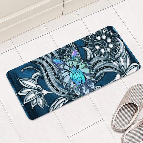 Image of Awesome Wolf Rectangular Doormat