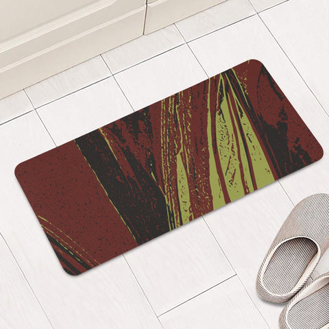 Image of Fired Brick, Pickled Pepper & Meteorite Rectangular Doormat